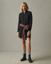 Women's Moto Dress - Black